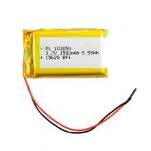 3.7v 1500mah Lipo Battery